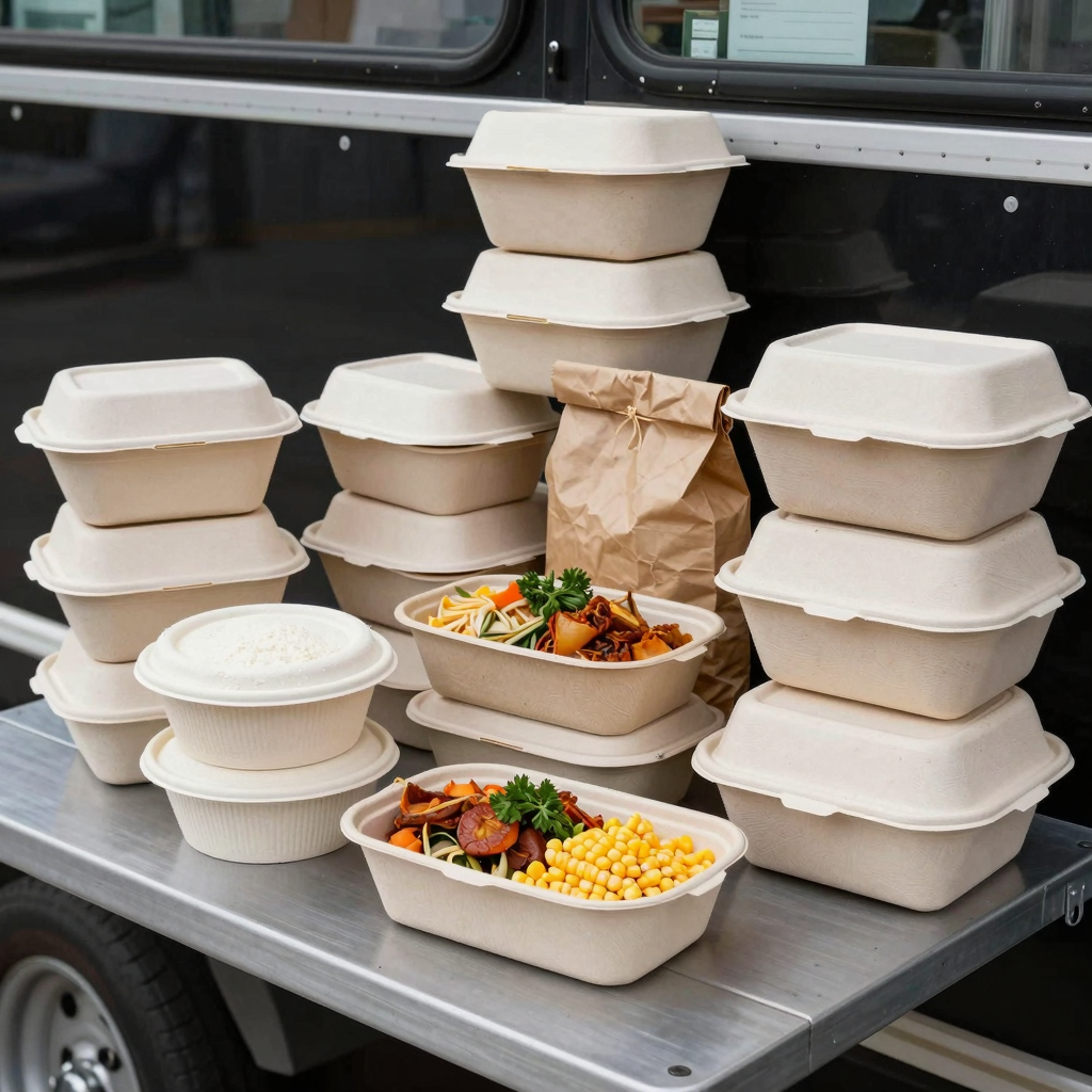 Eco-Friendly Disposable Food Containers