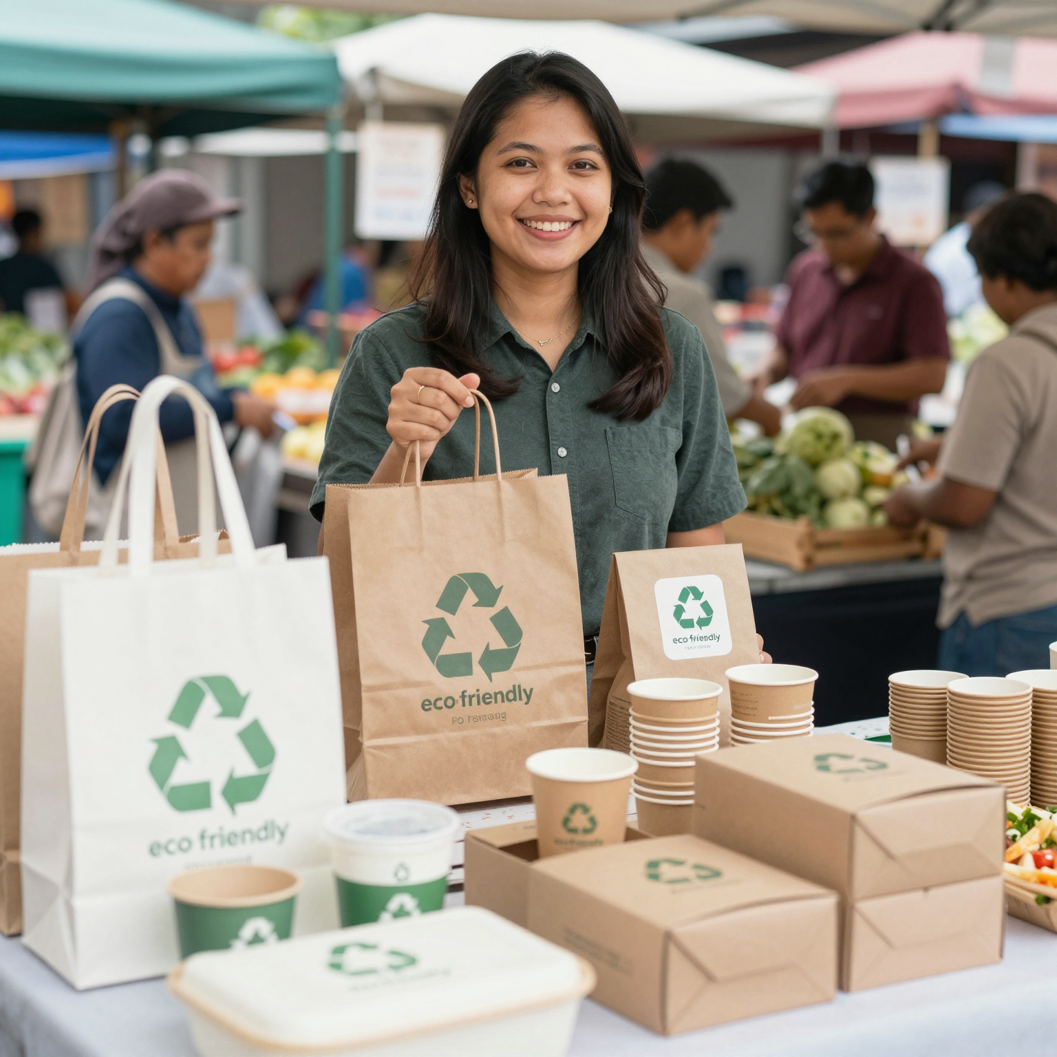 Eco-friendly food packaging in Indonesia
