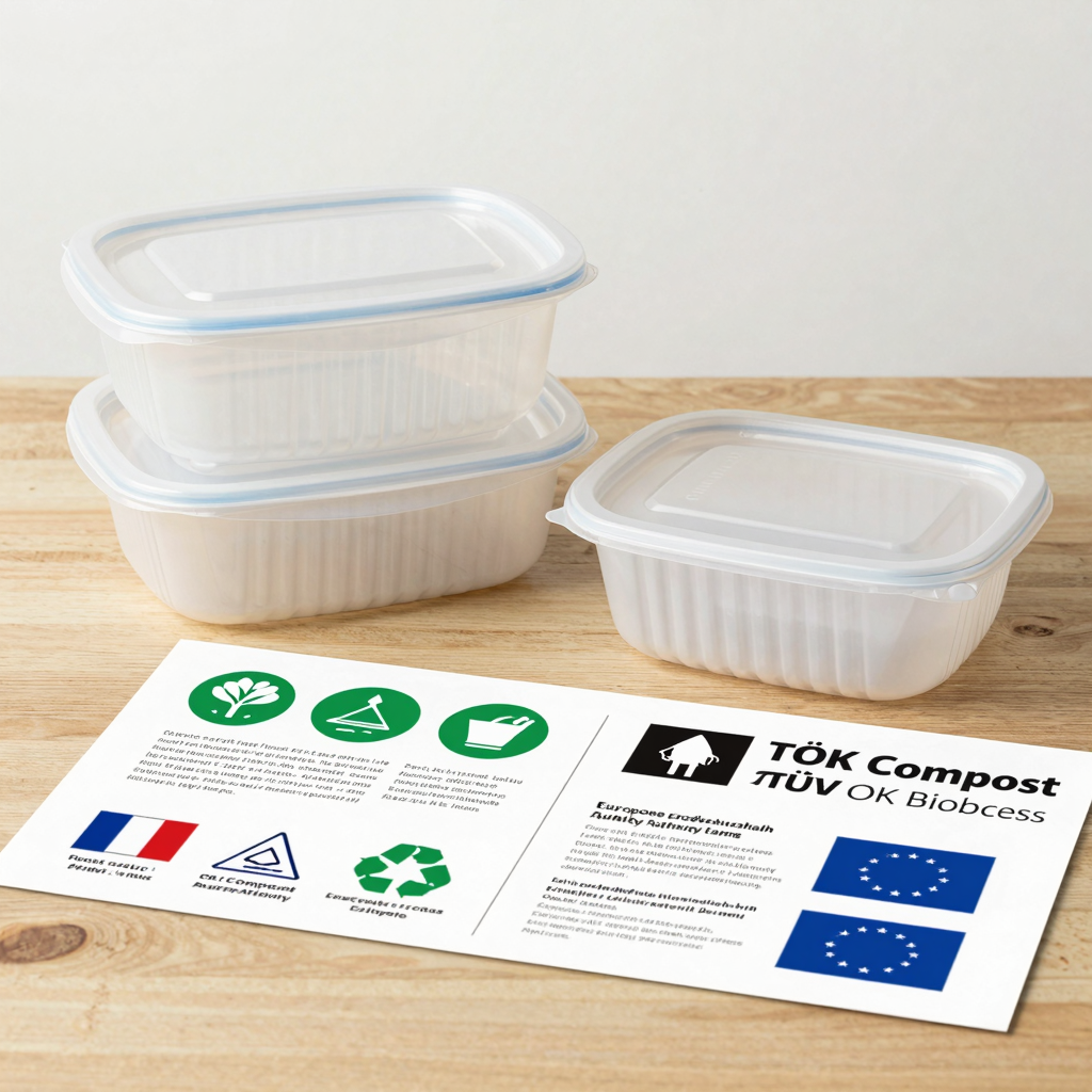 Safety Standards for Disposable Plastic Food Containers in France