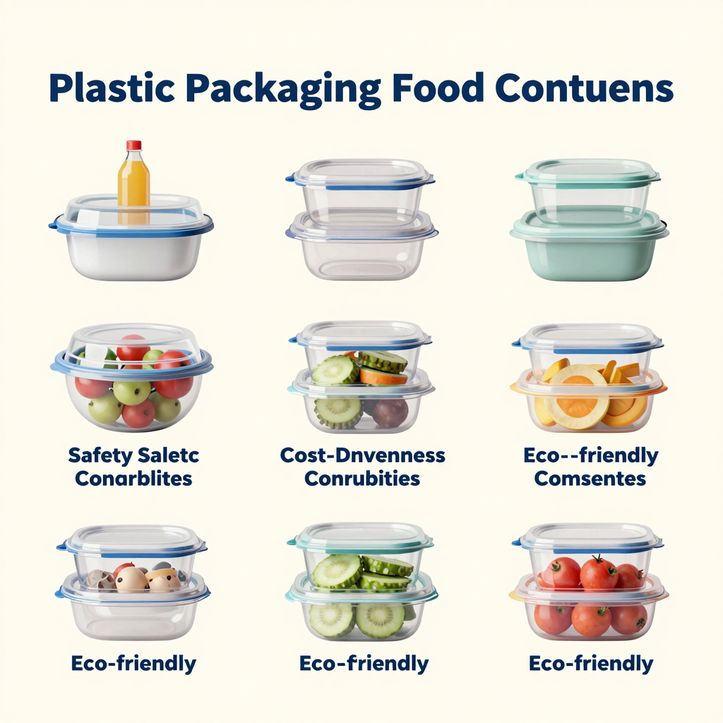 Benefits of Plastic Packaging Food Containers