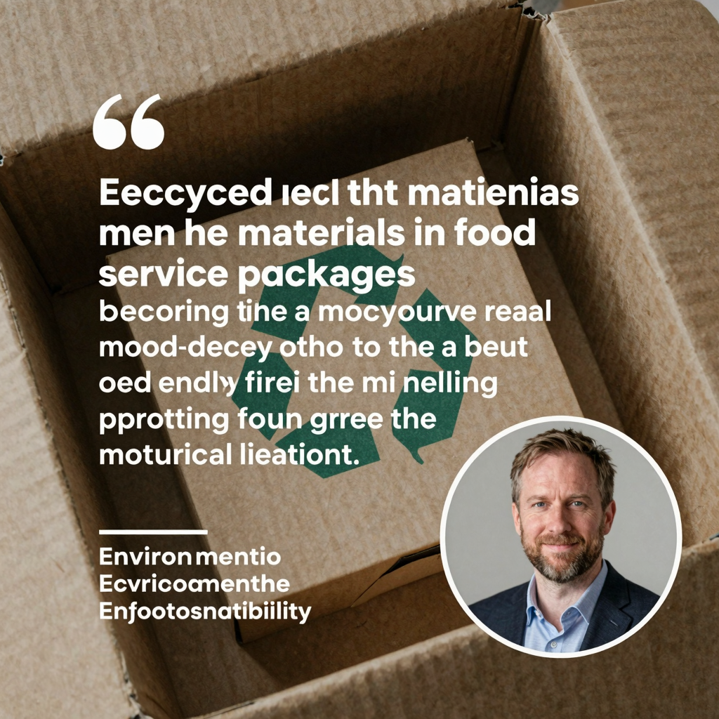Recycling Materials in Food Service Packaging