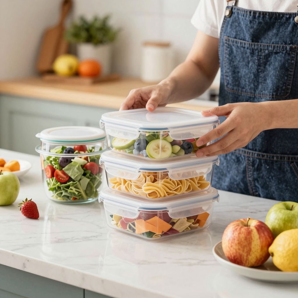 Rubbermaid 5 Cup Plastic Food Storage Container