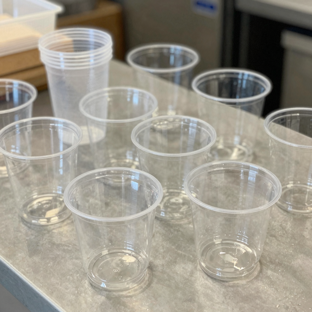 Small Clear Plastic Cups