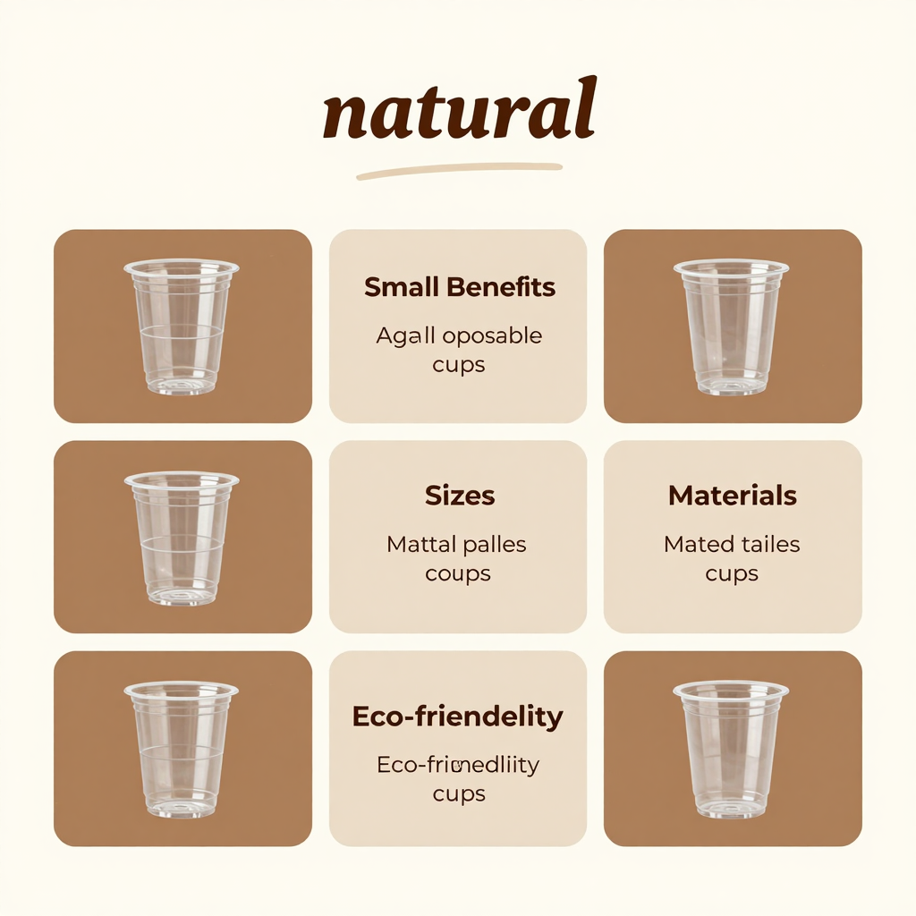 Comparison of Small Plastic Disposable Cups
