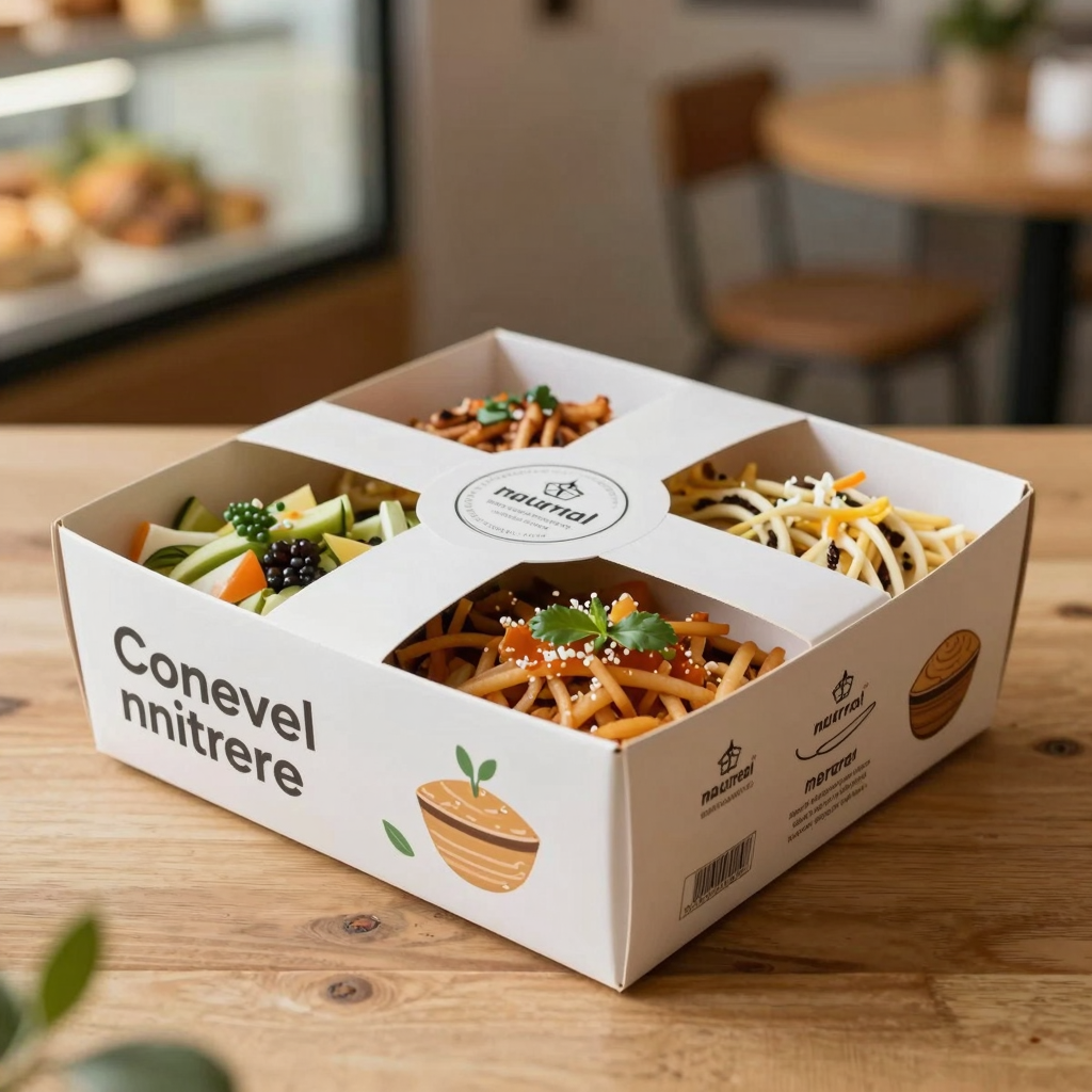 High-quality takeaway food boxes