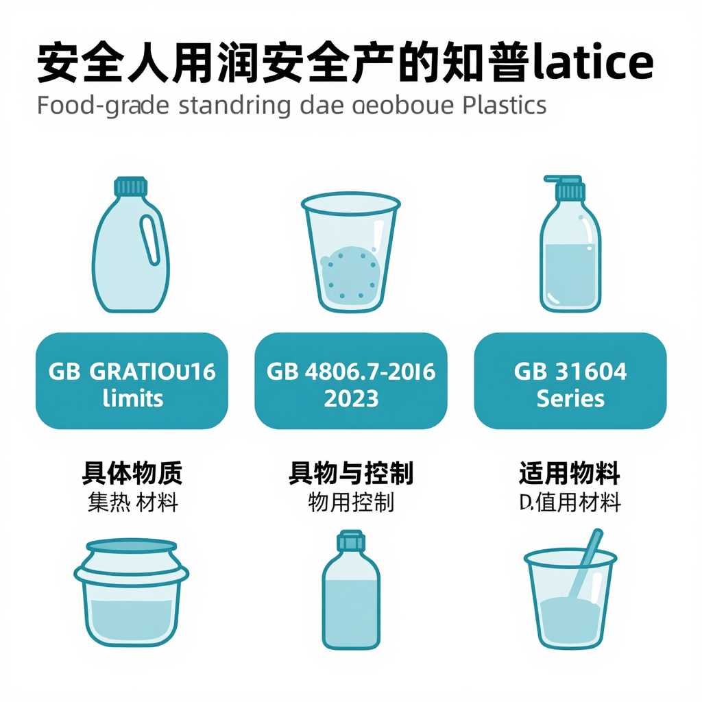 Food-Grade Plastic Standards Infographic