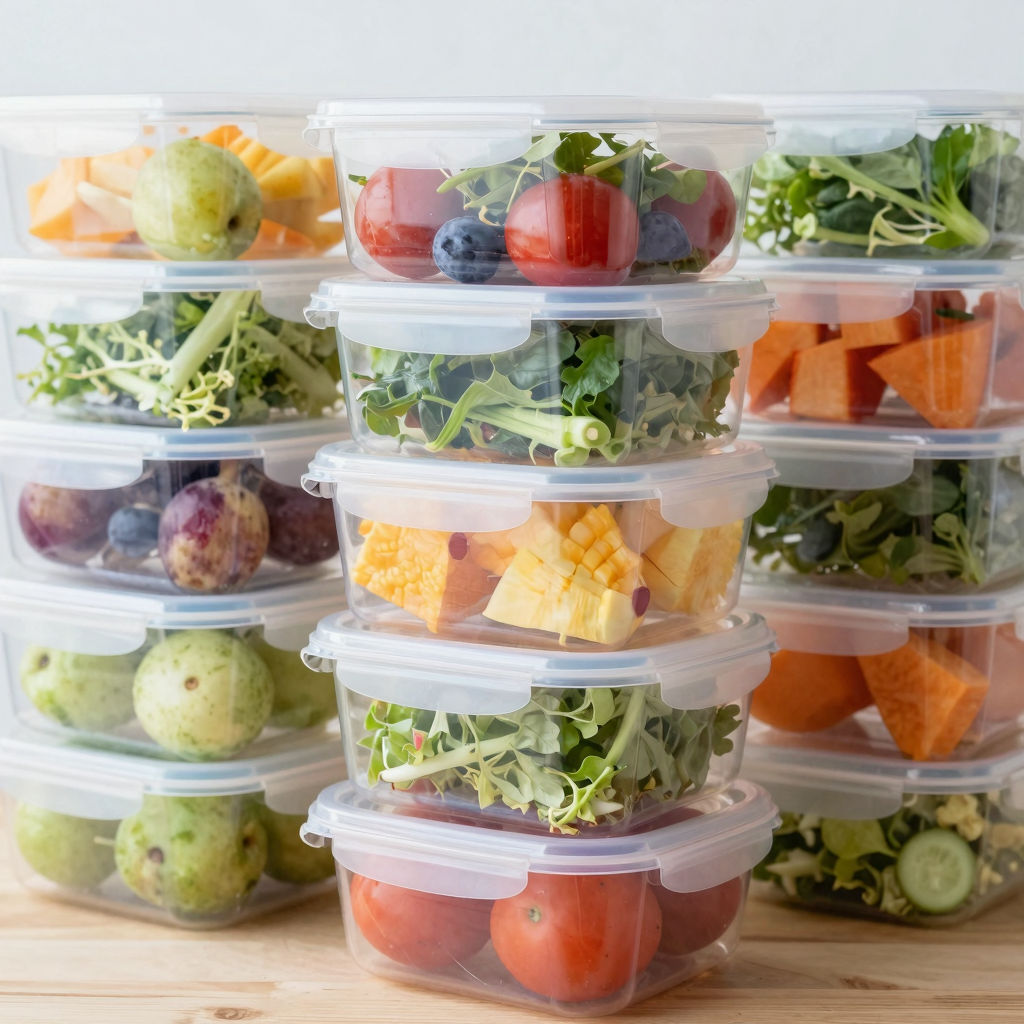 Vented Plastic Food Containers