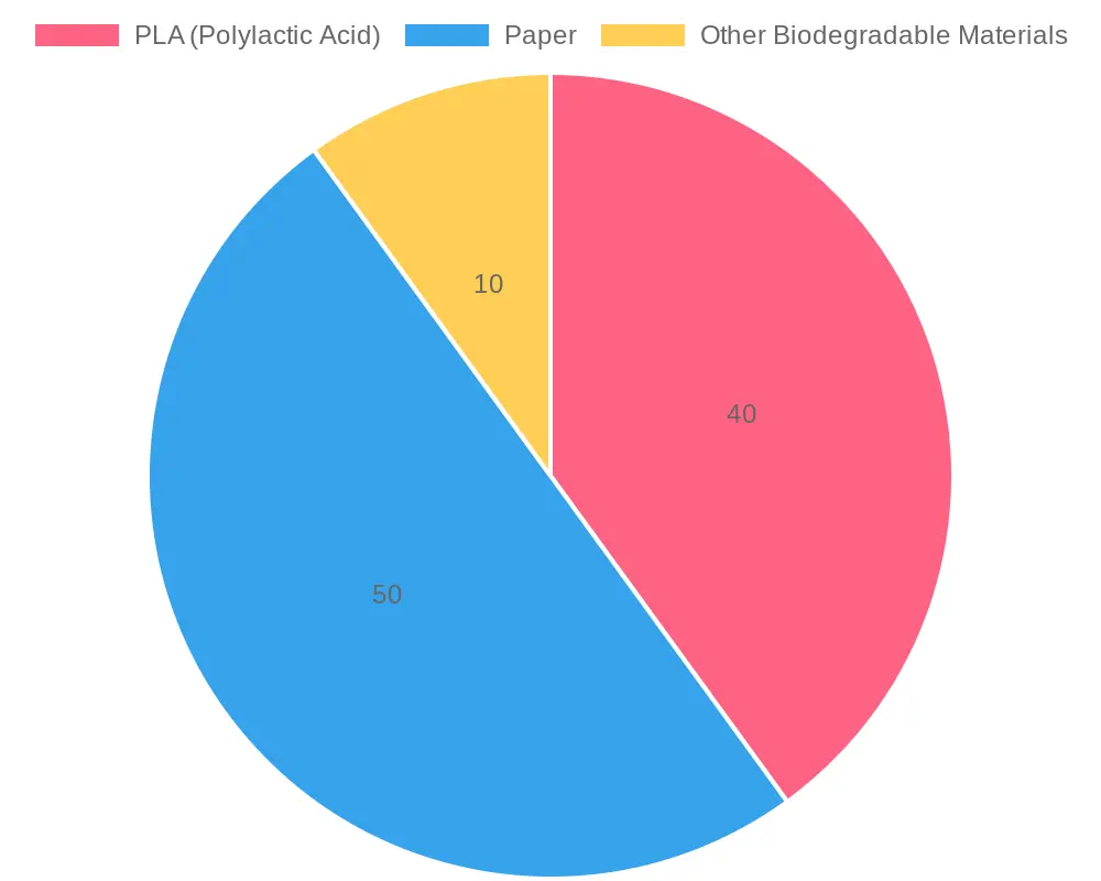 Materials by Environmental Impact Percentage