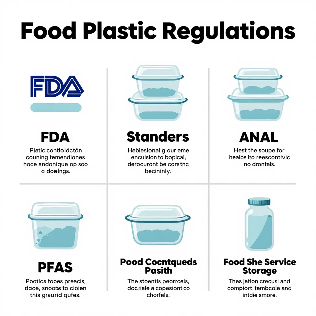 Infographic: Food Safety Regulations for Plastic Containers