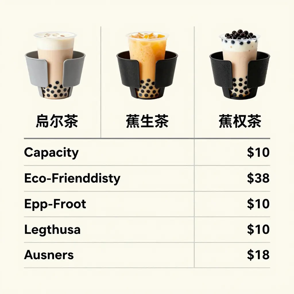 Comparison of Different Types of Cup Holders