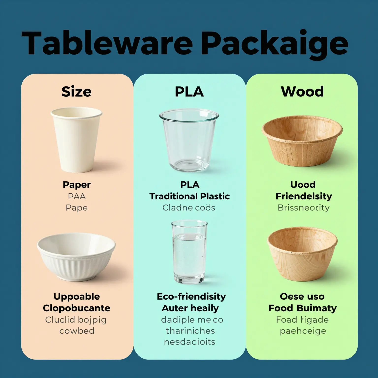 Disposable Tableware Comparison