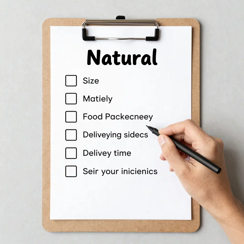 Packaging Considerations Checklist