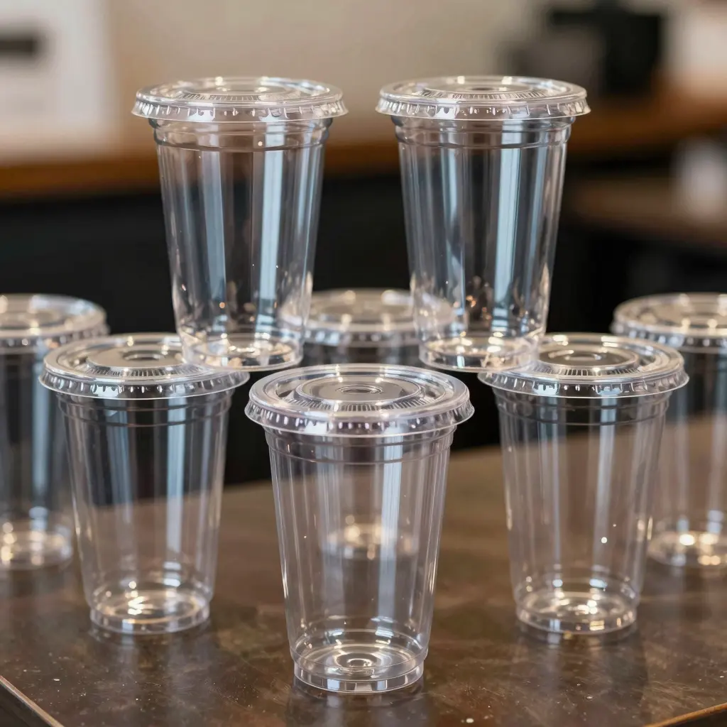 Fancy Clear Plastic Party Cups