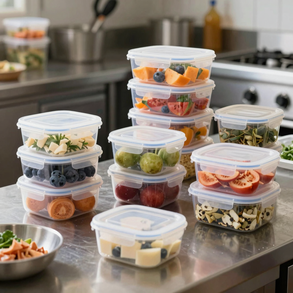 Food-Grade Plastic Containers