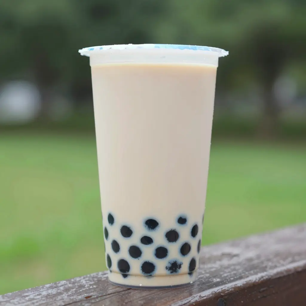 Paper Compostable Cup in Use