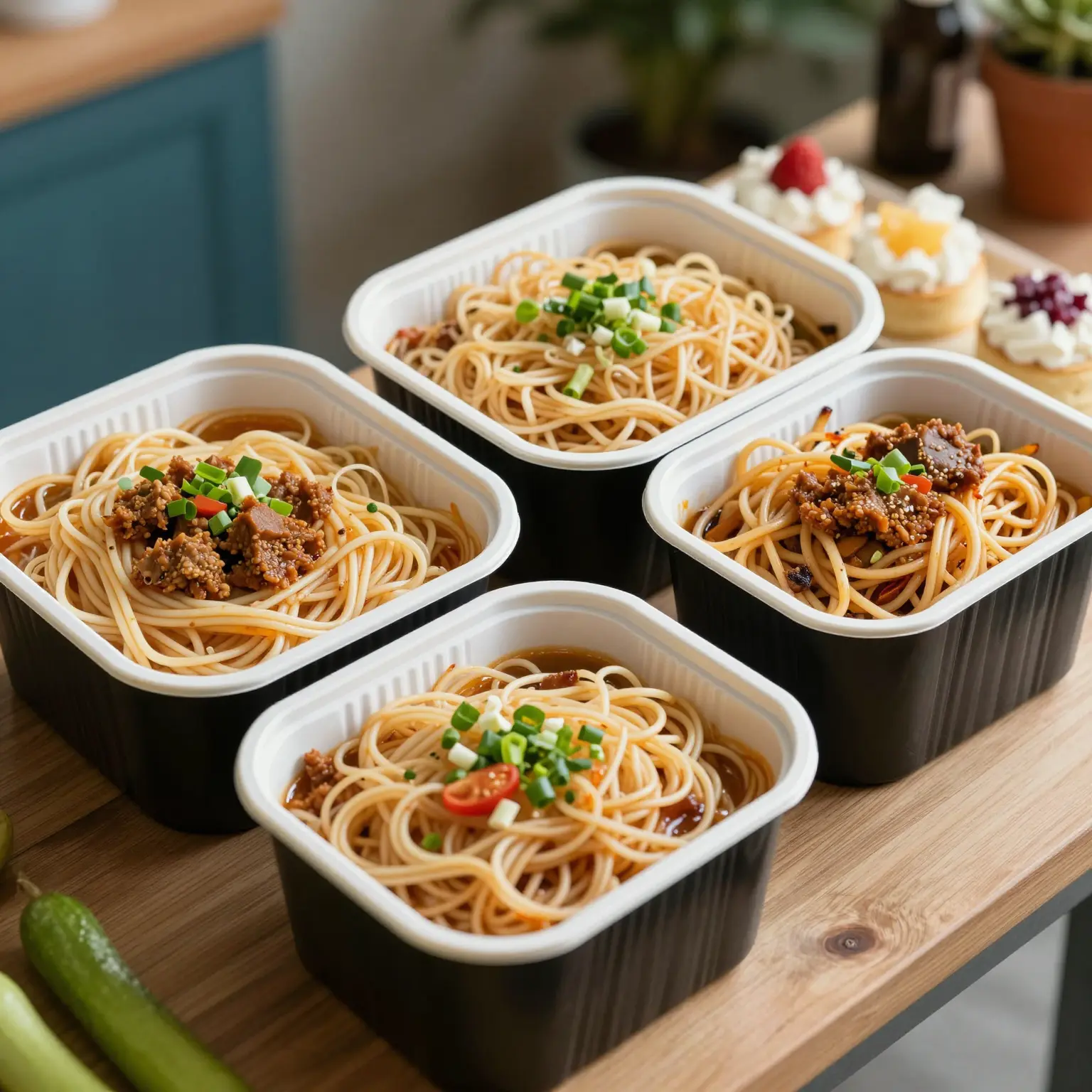 Large 3 Division Takeaway Food Boxes