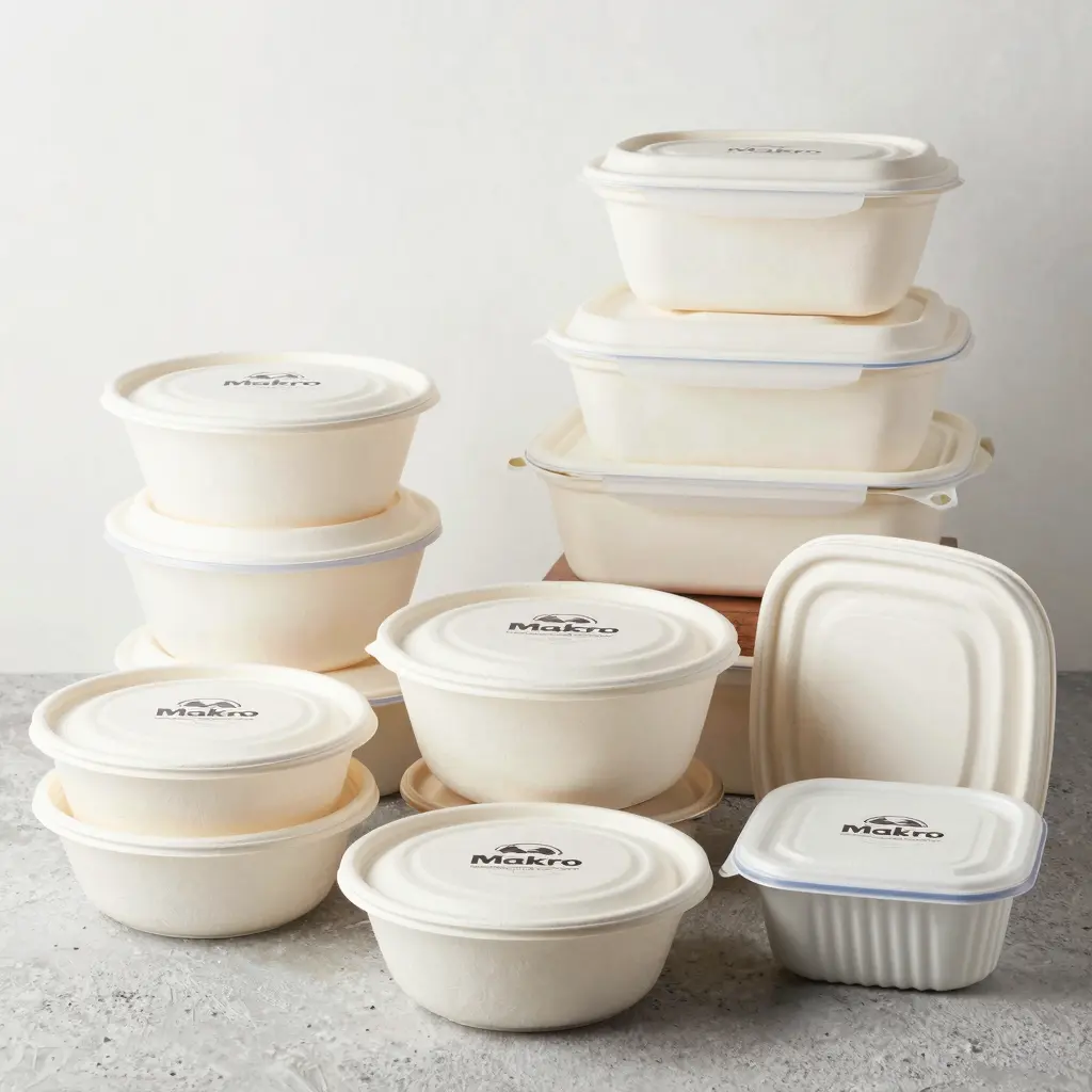 Makro Disposable Food Containers