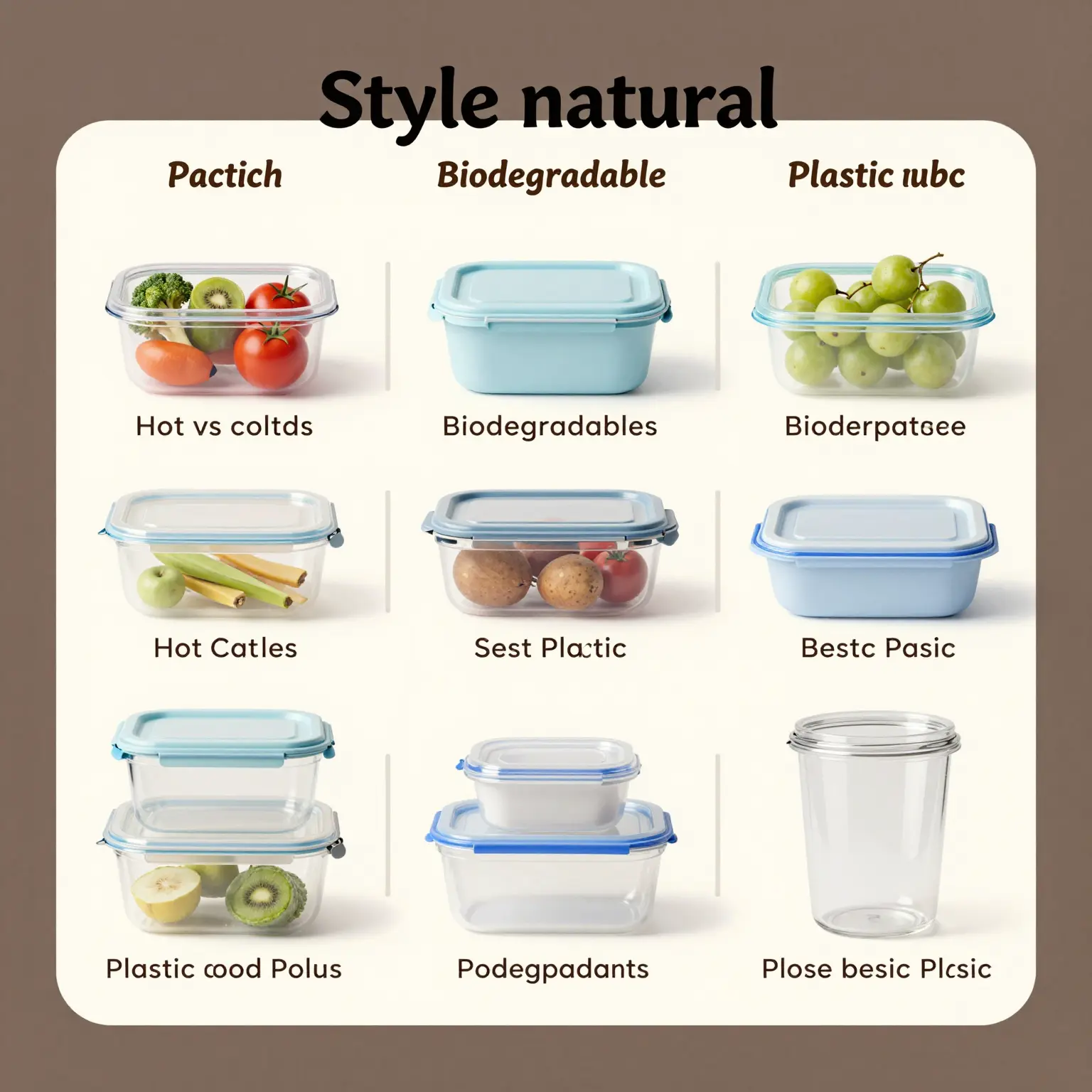 Plastic Food Containers Comparison