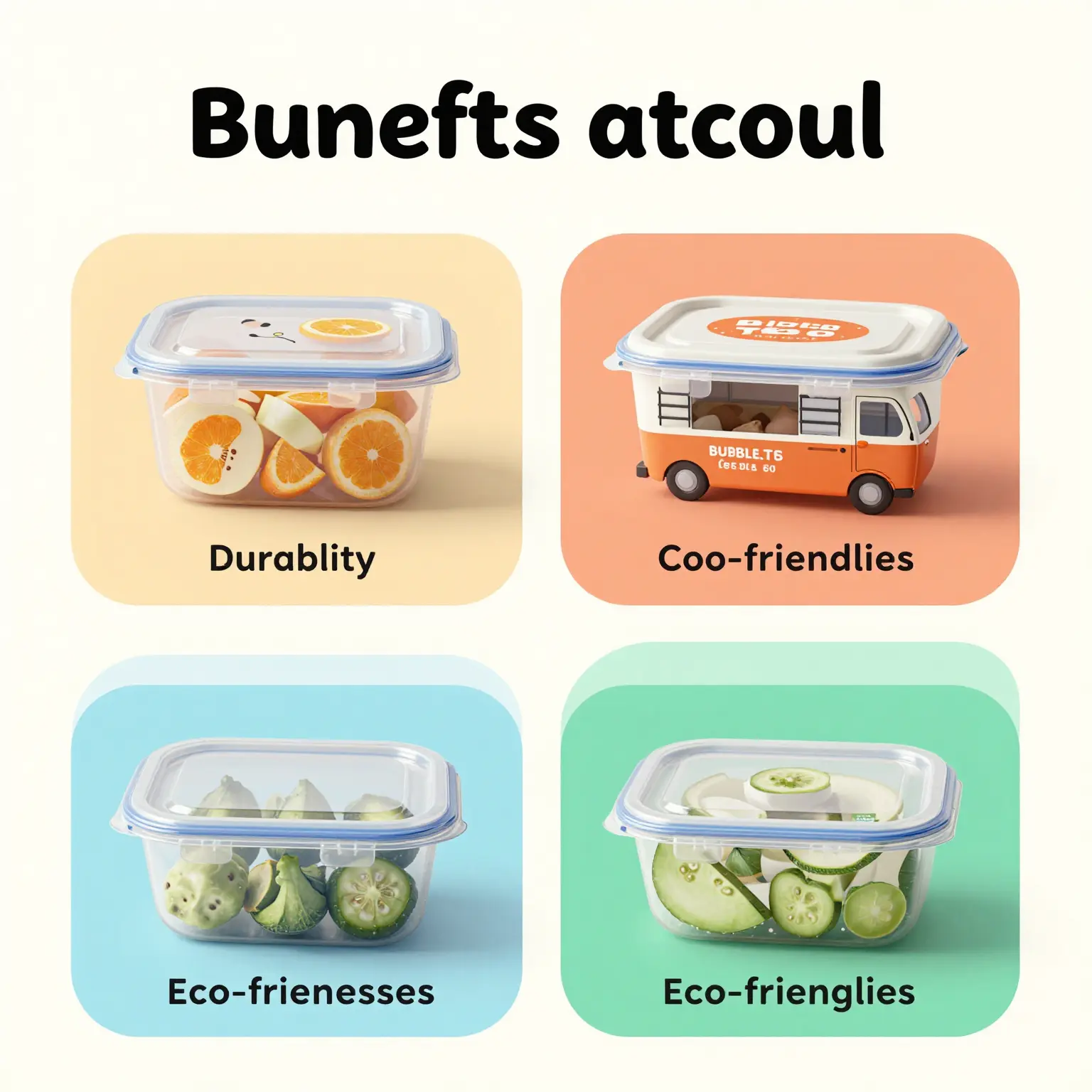 Benefits of Plastic Food Containers