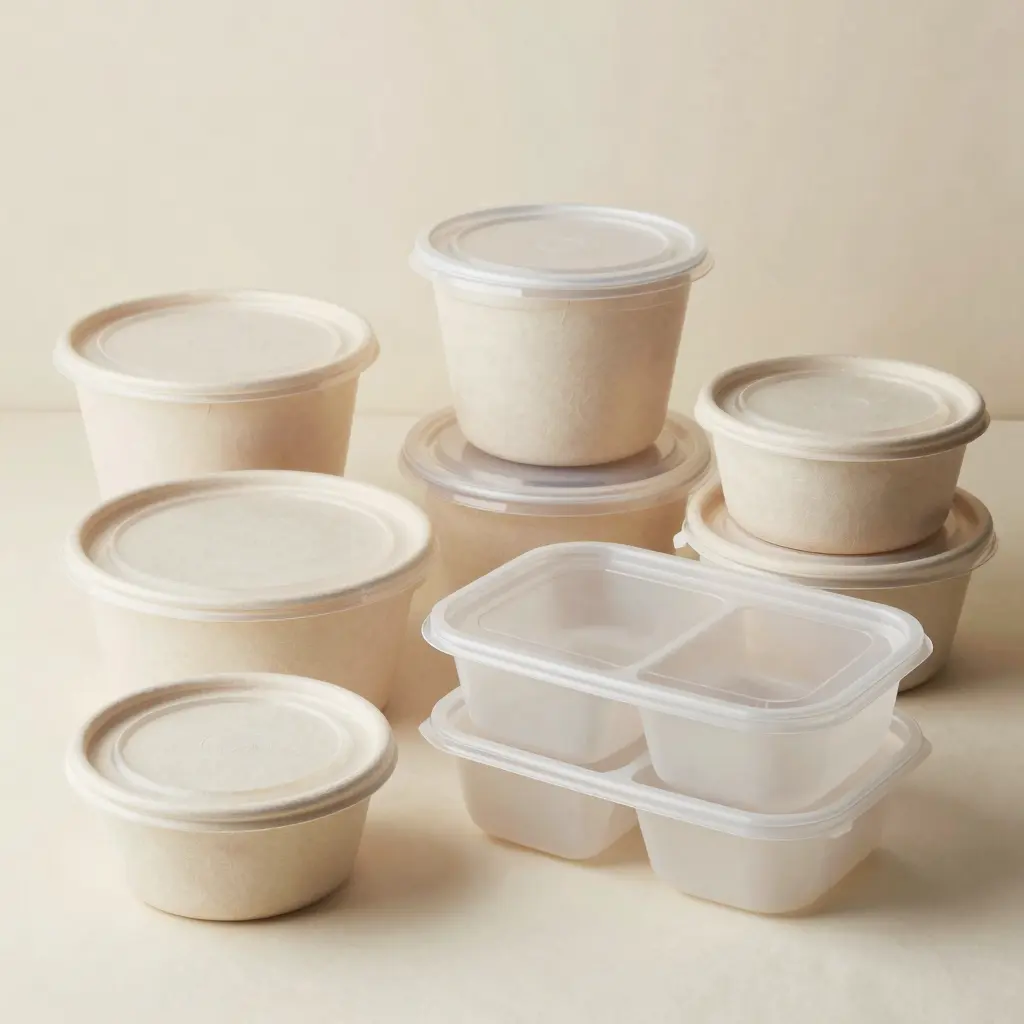 Disposable Plastic Food Containers