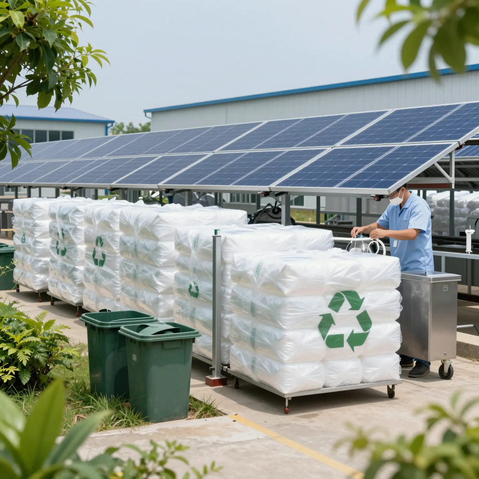 Eco-Friendly Plastic Packaging Factory