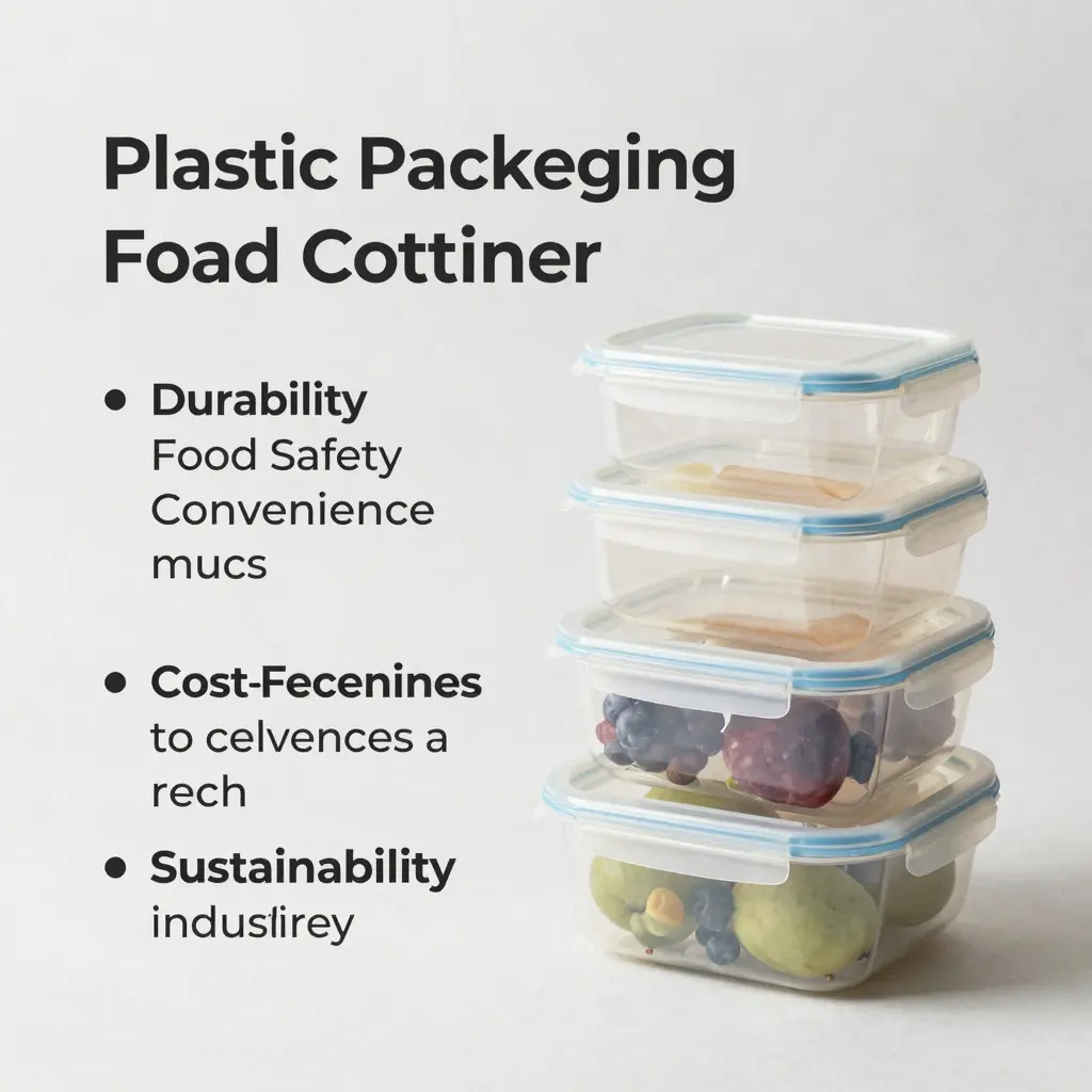Benefits of Plastic Packaging Food Containers