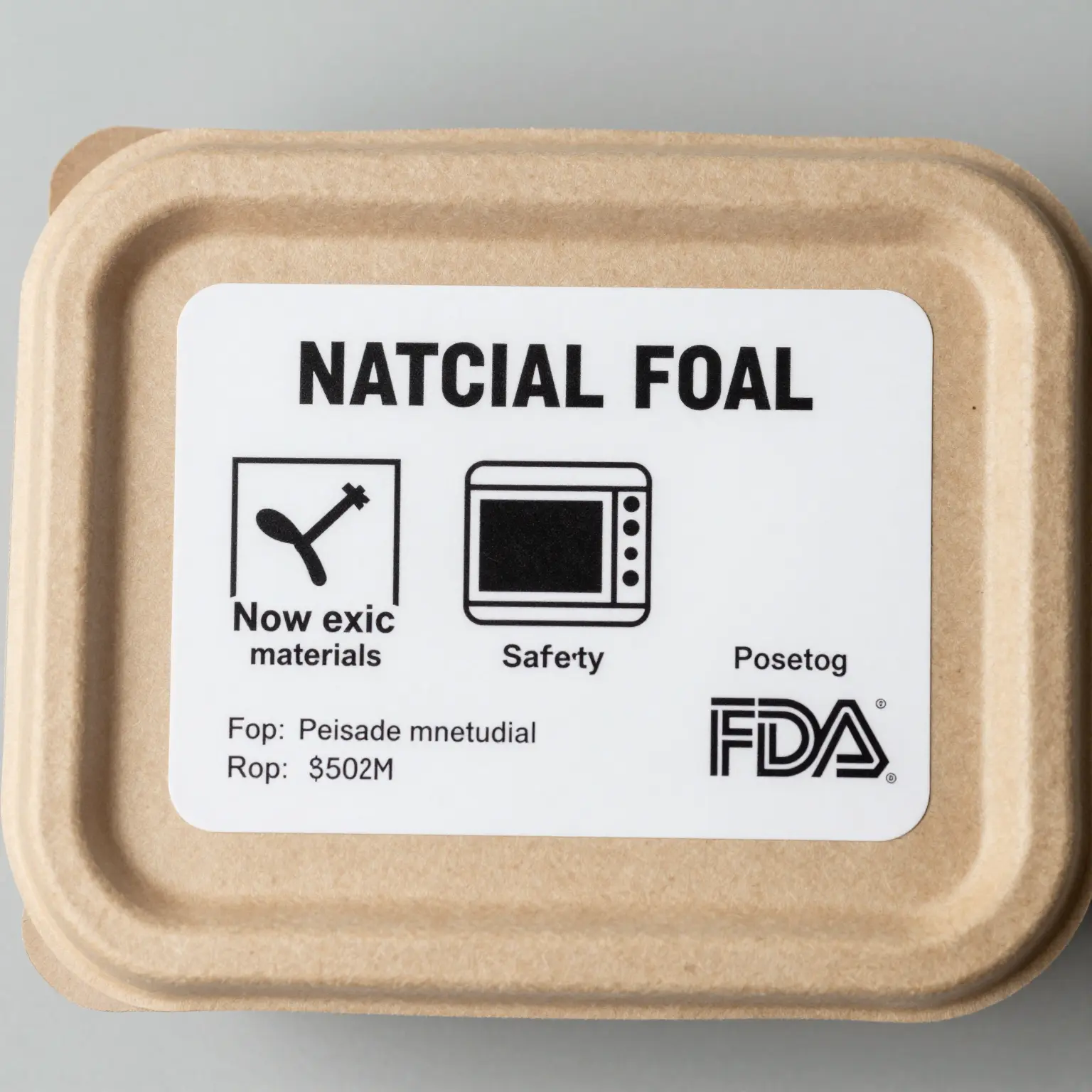 Safety Standard Label