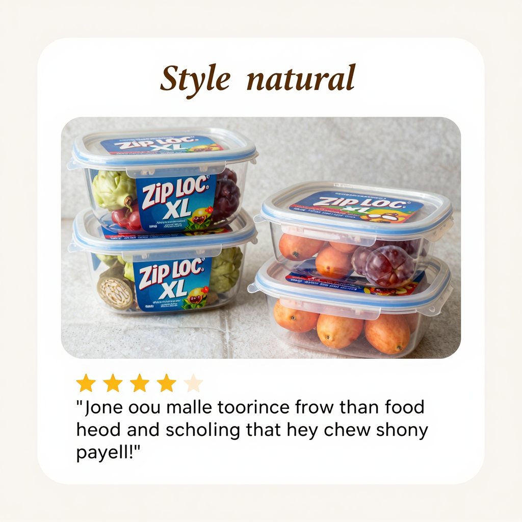 Customer Testimonial on Zip Loc XL Containers