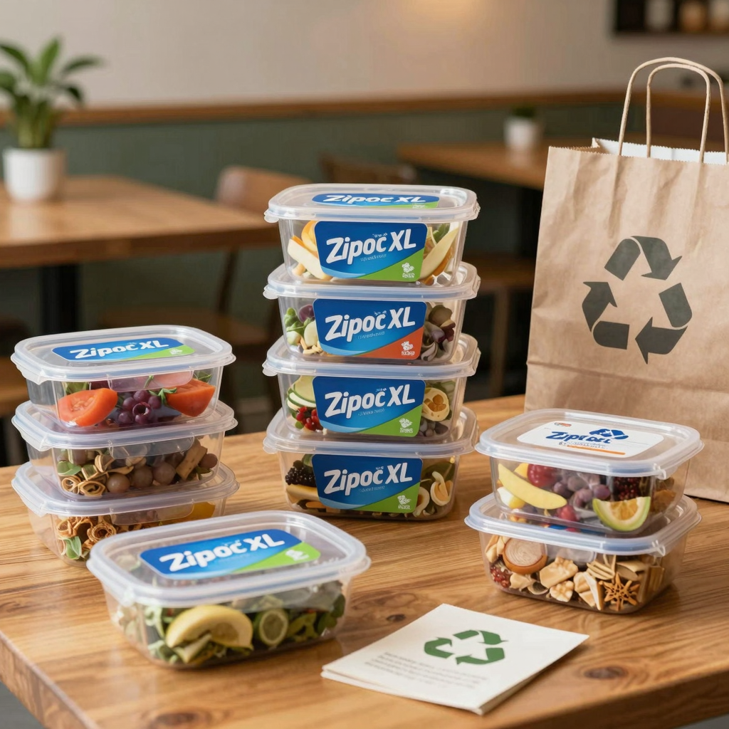 Eco-Friendly Practices with Zip Loc XL Containers