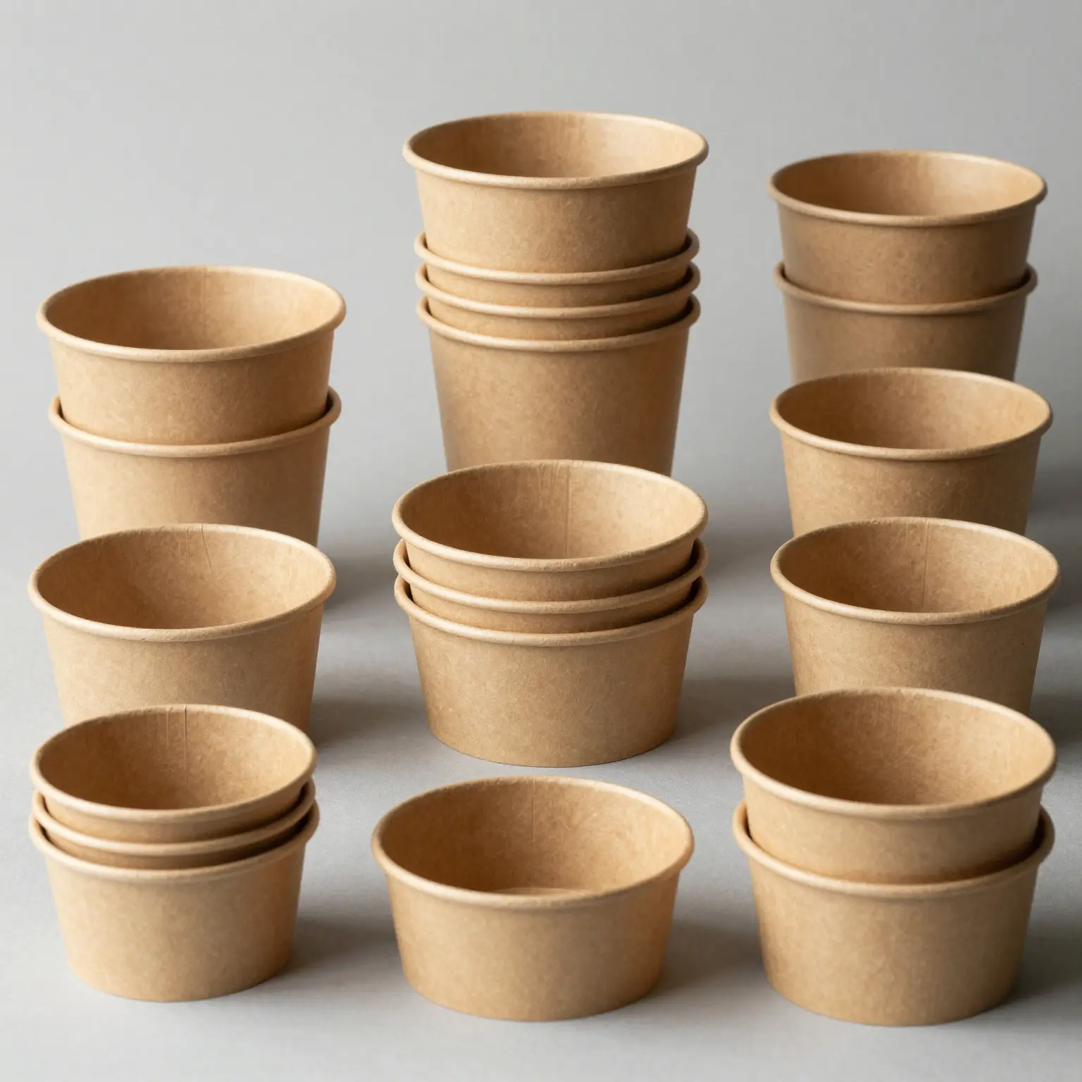 Brown Disposable Bowls