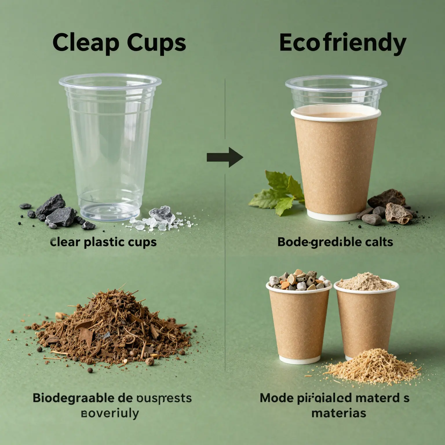 Environmental Impact of Clear Plastic Cups