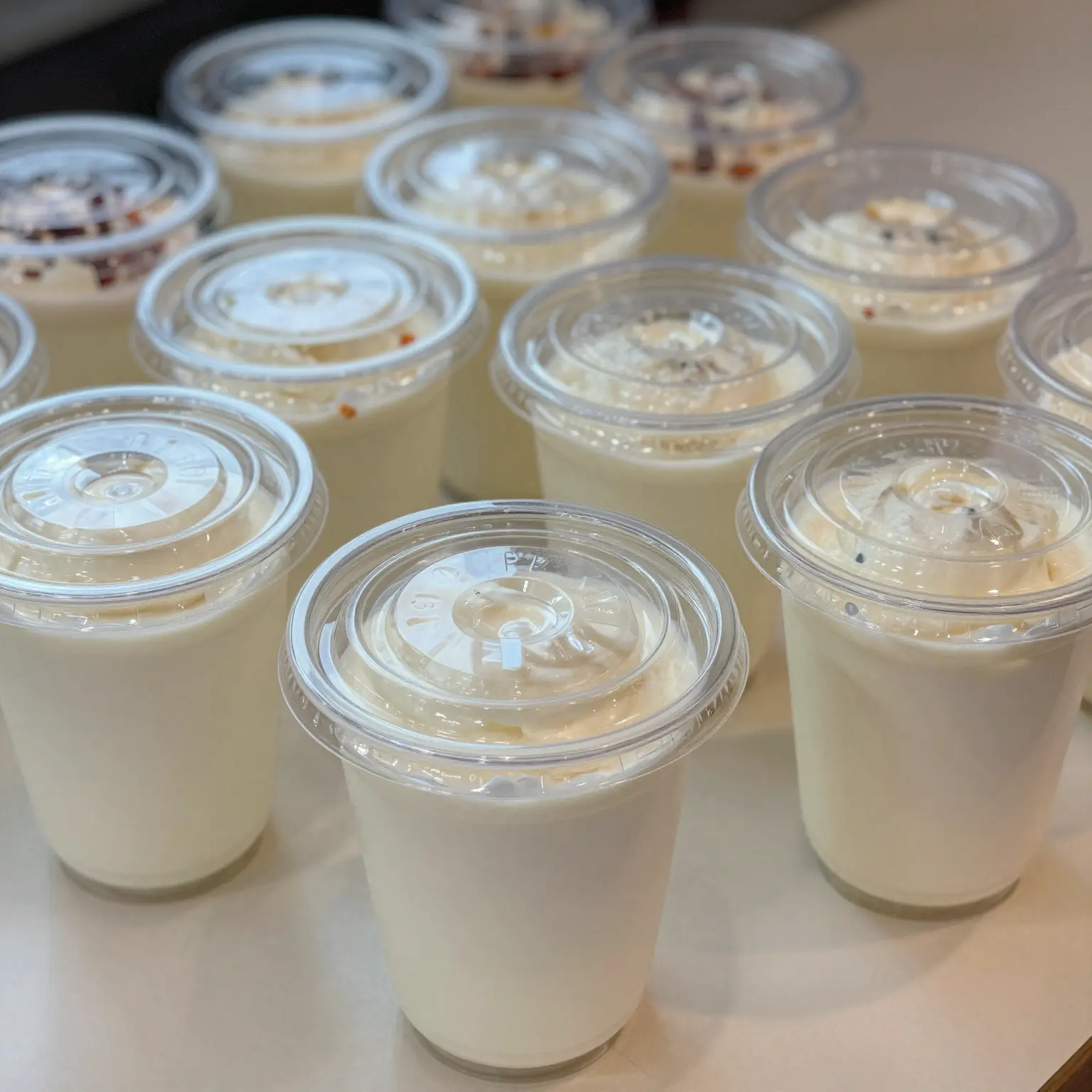 Clear Plastic Sundae Cups