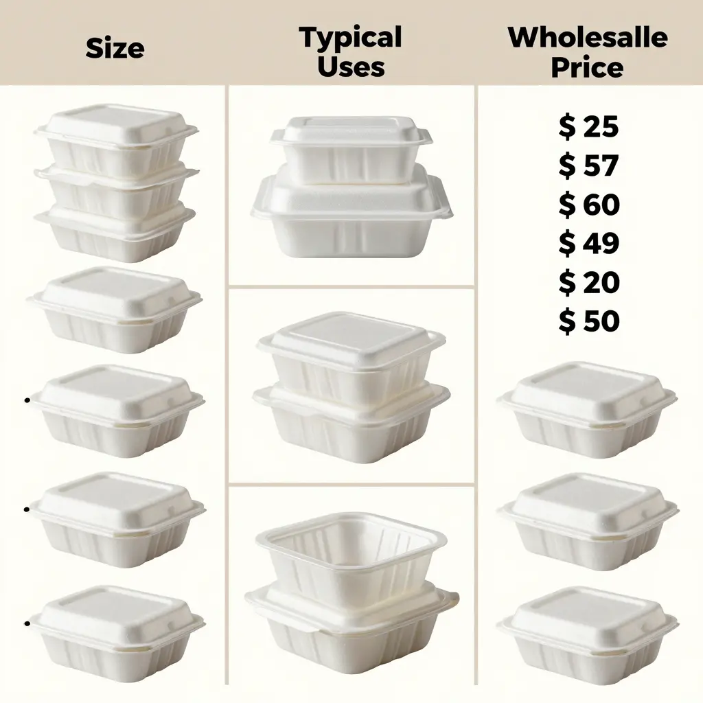 Foam Food Container Comparison
