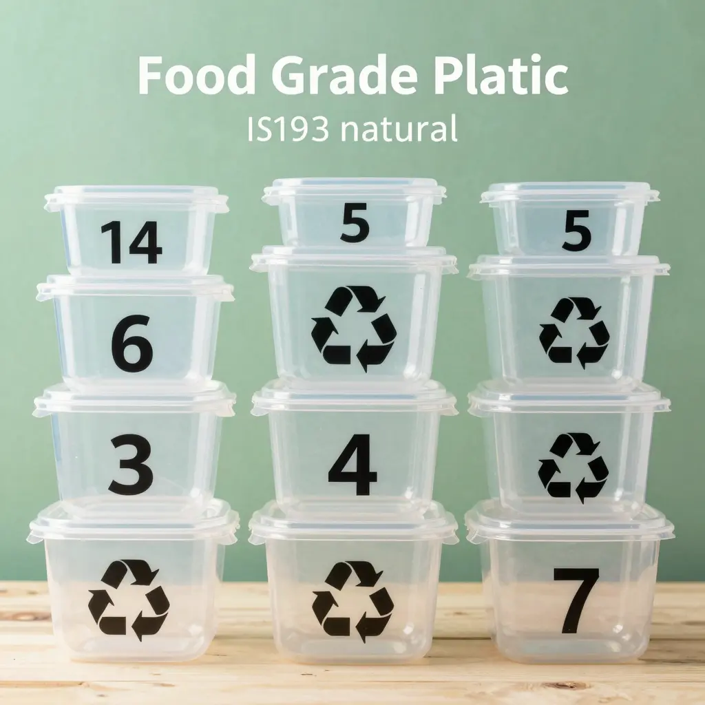 Food Grade Plastic Container Numbers
