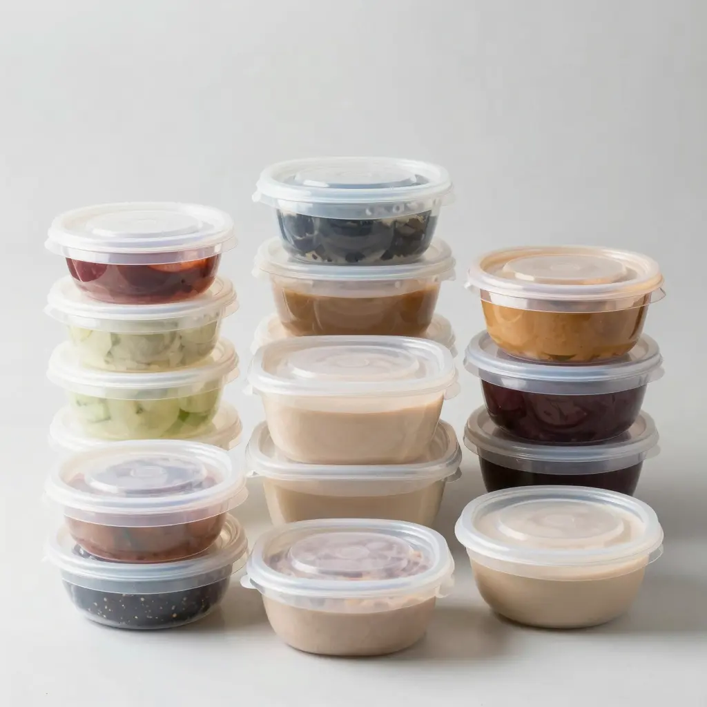 Various Food Grade Plastic Containers