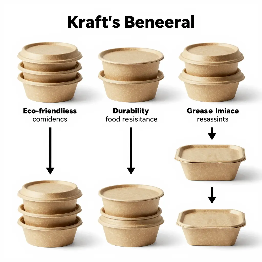 Benefits of Kraft Paper Food Containers