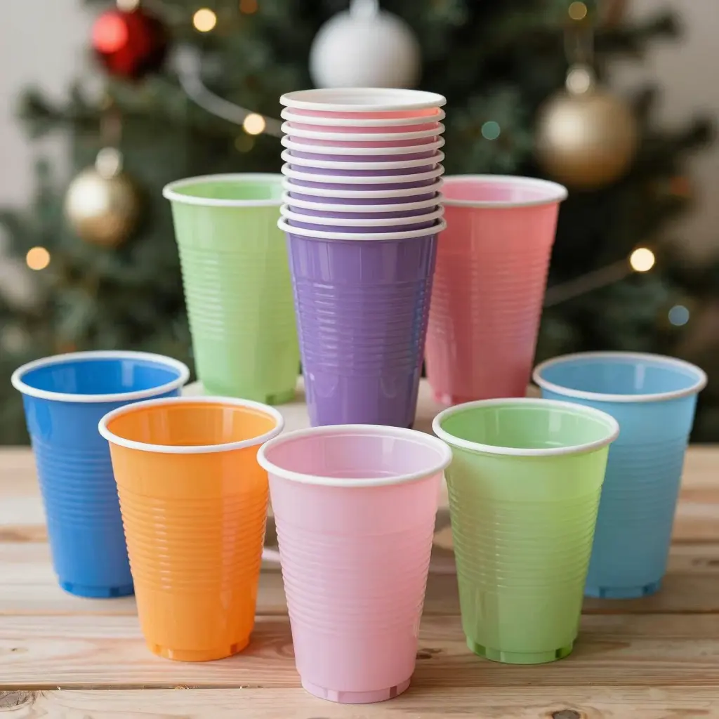Colorful Disposable Cups