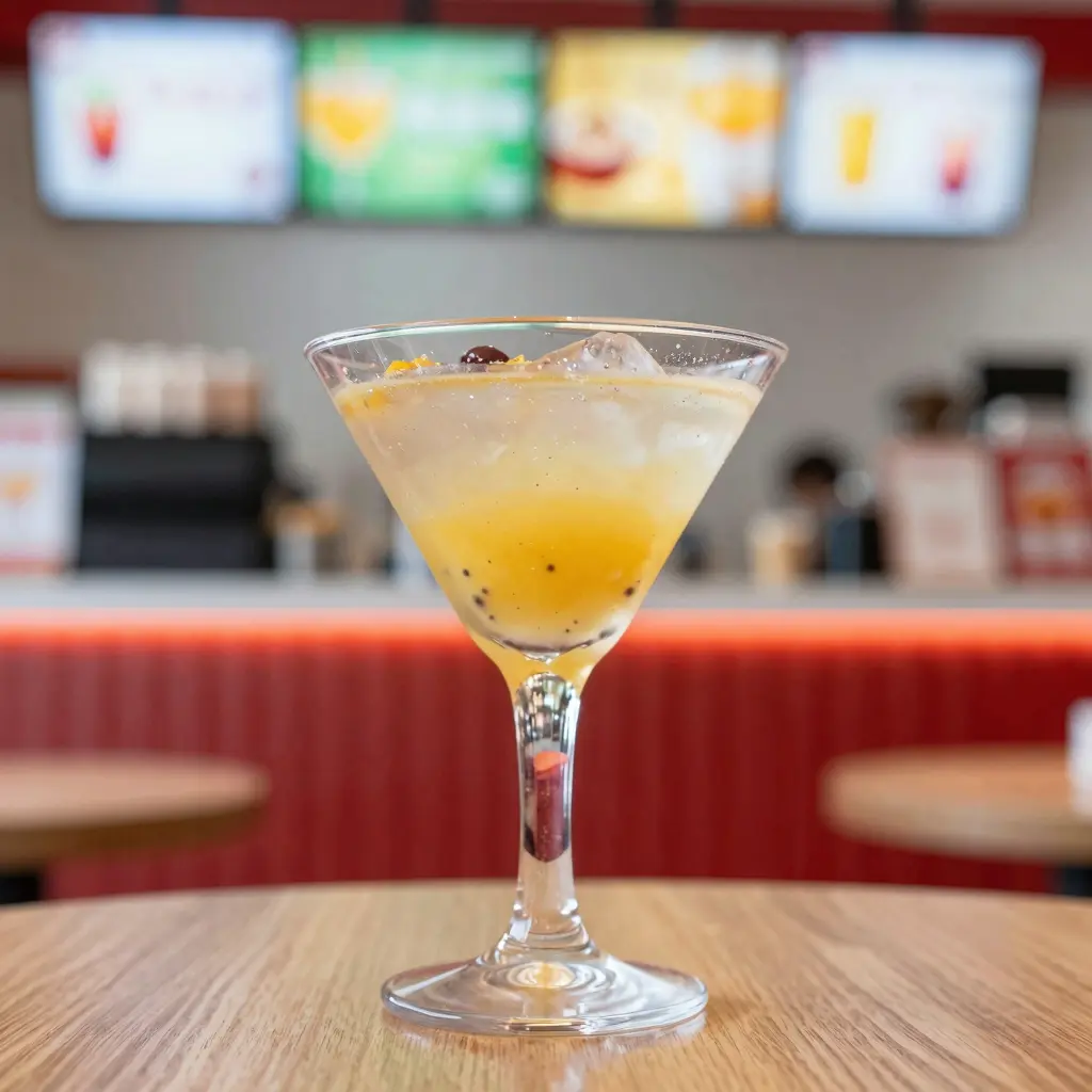 Plastic Martini Cup