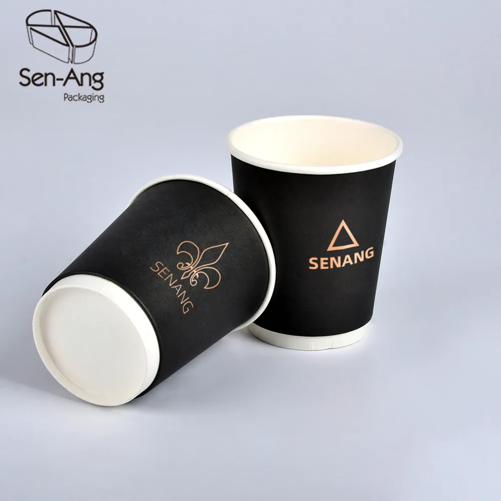 Factory Sale In Stock Disposable Paper Coffee Cups