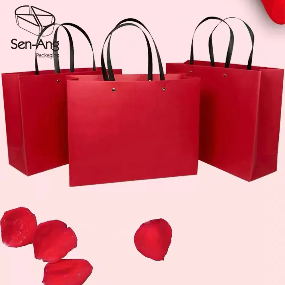 Good Quality Large Size Luxury Wedding Handle Gift Bag