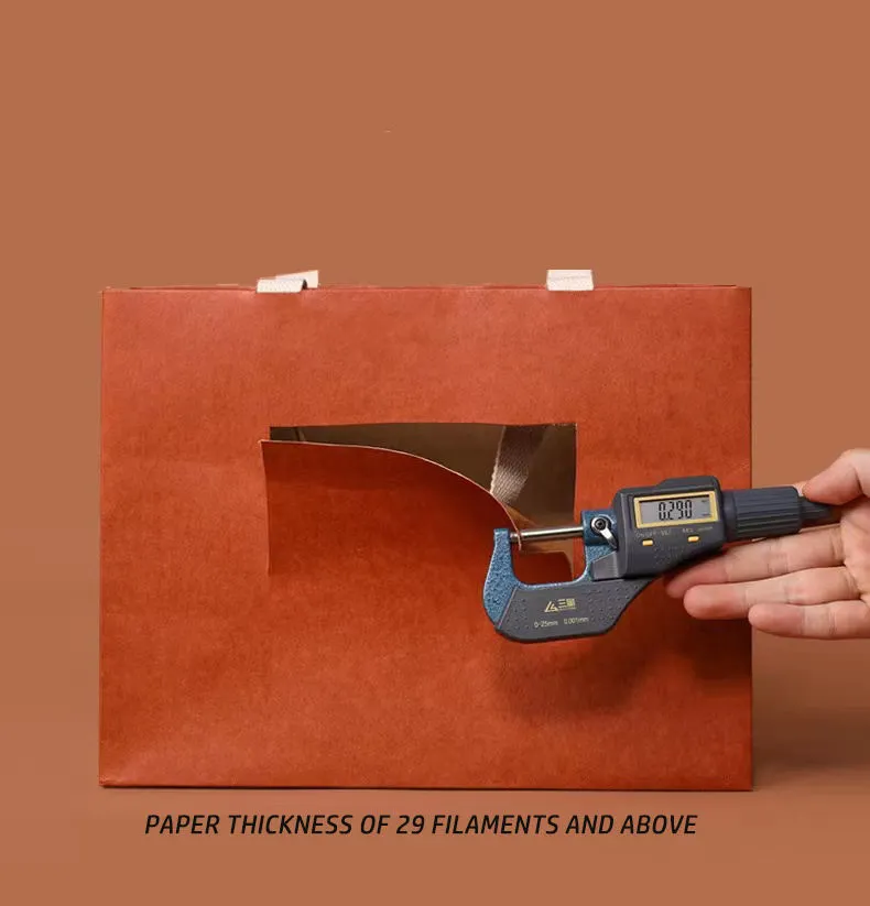 Good Quality Large Size Luxury Wedding Handle Gift Bag - Image 5