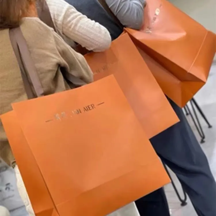 Good Quality Large Size Luxury Wedding Handle Gift Bag - Image 7