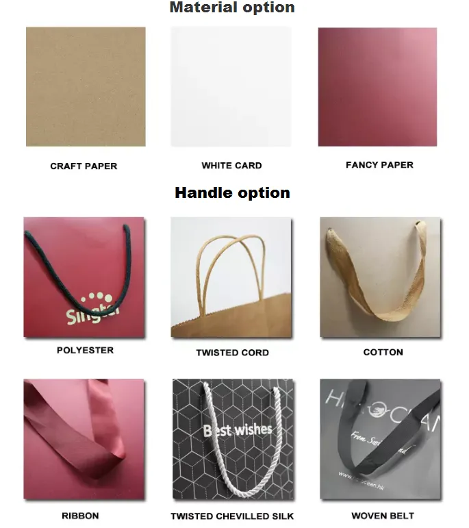 Custom Paper Bag with Handle Brown Paper Bag Kraft Paper Bag - Image 11