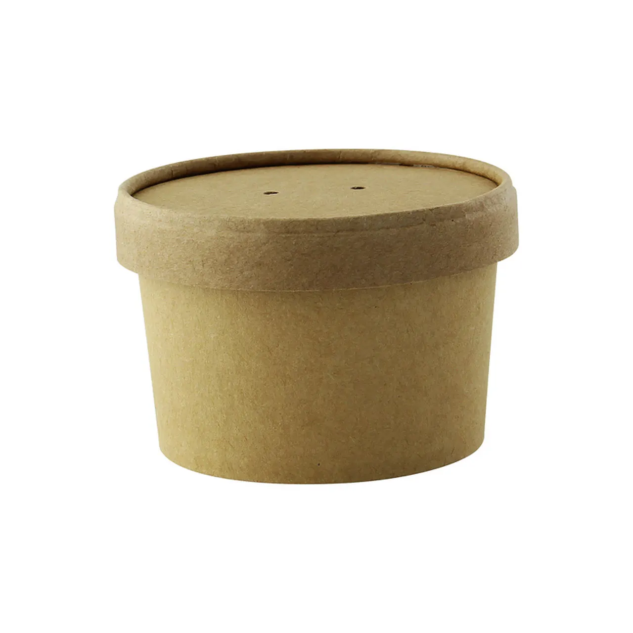 Customizd Soup Container Kraft Paper Noodle Cup Hot Soup Bowls with Lids - Image 4