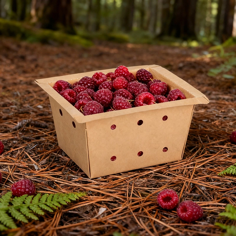 Eco-Friendly Fruit Box Custom Printing Cardboard Vegetable Box - Image 6