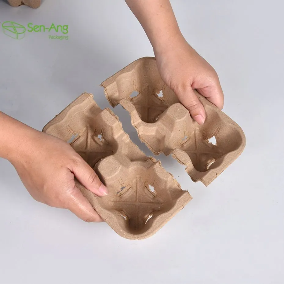 Take Away Drink Carrier Sugarcane Cup Holder For Coffee - Image 3