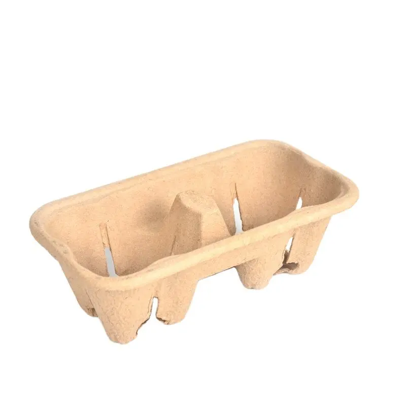 Disposable To Go Cardboard Paper Cup Carrier Coffee Cup Holder - Image 3