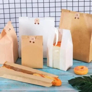 Greaseproof Takeaway Toast Sandwich Paper Bread Bags