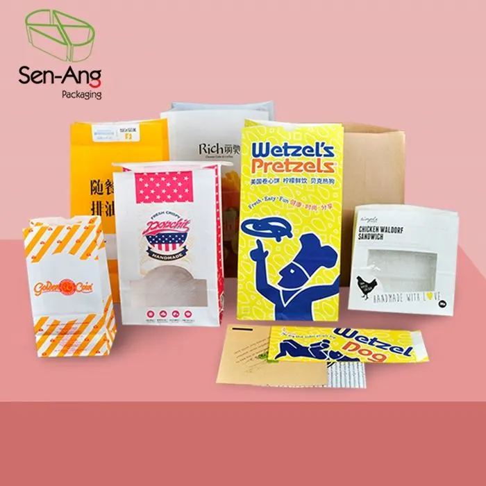 New Product Packaging Disposable Takeaway Paper Bag