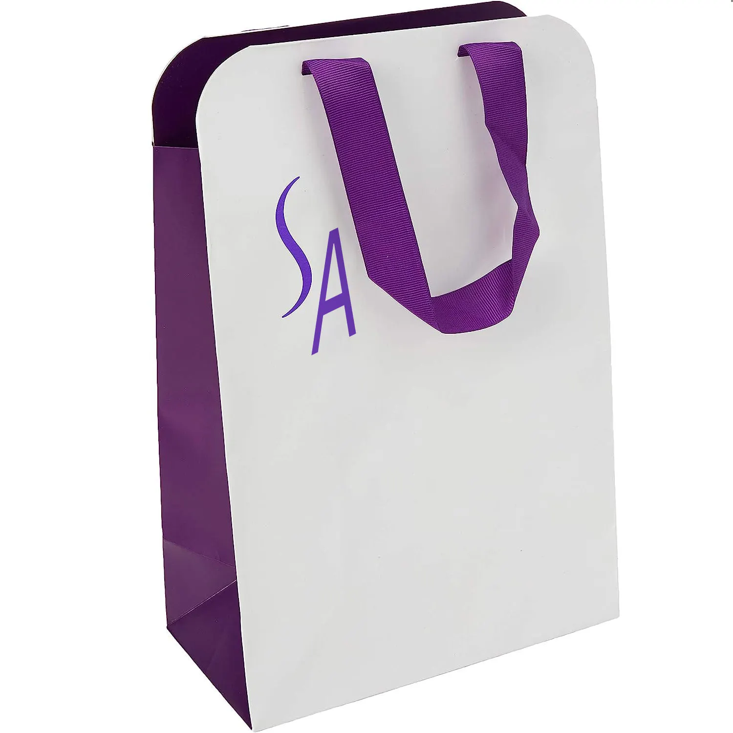 Customized with Creasing Shopping Bag Cosmetic Kraft Paper Bag